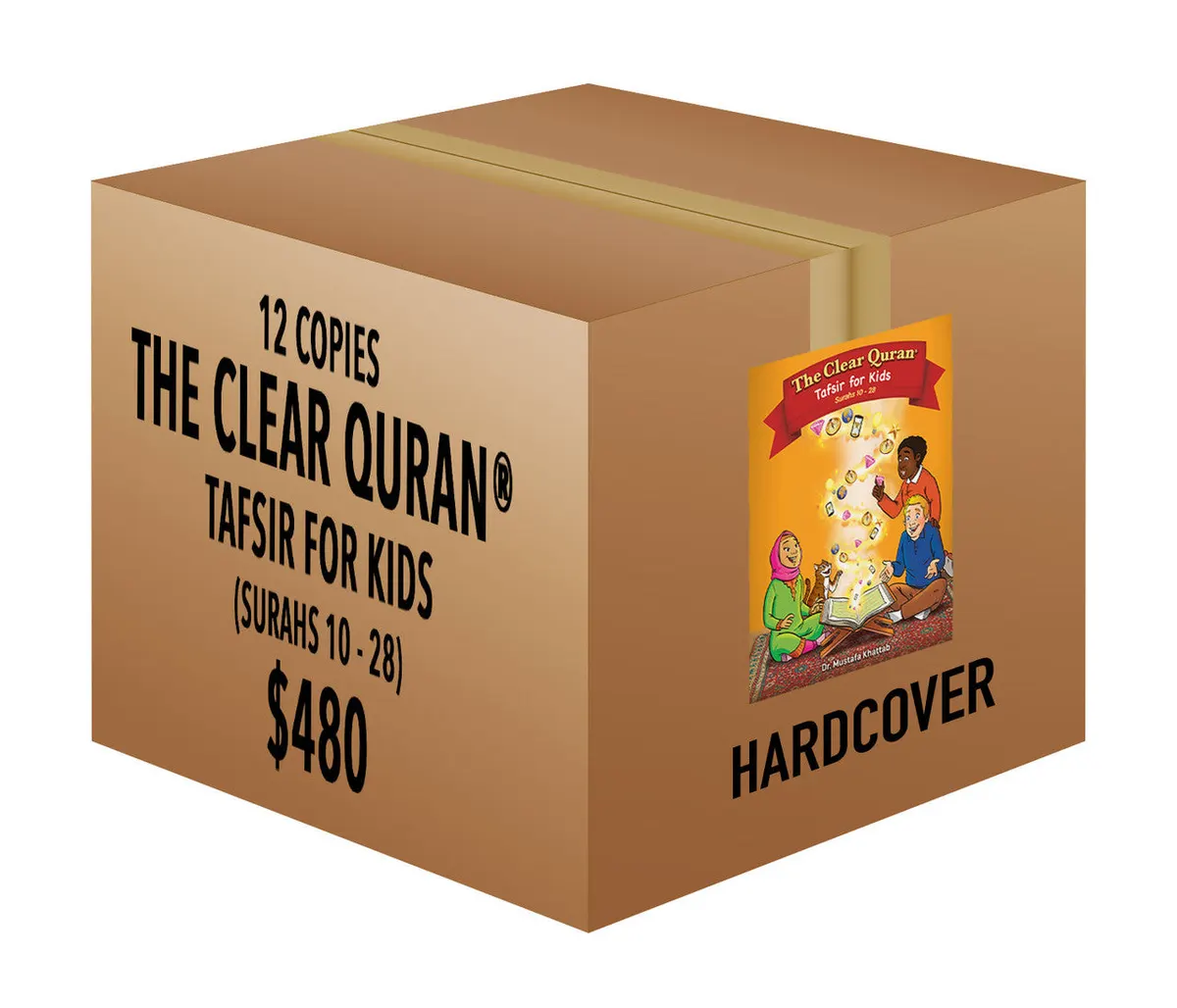 The Clear Quran® Tafsir For Kids – Surahs 10-28 Volume 2 | Hardcover, 12 Copies Bulk
