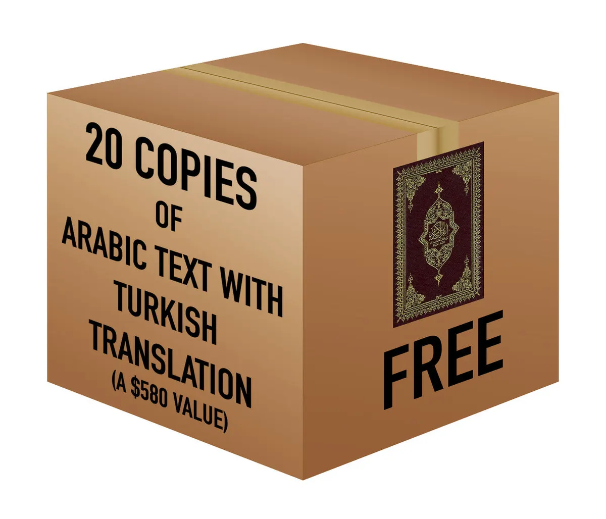 Turkish Translation with Arabic Text | 20 Copies Bulk