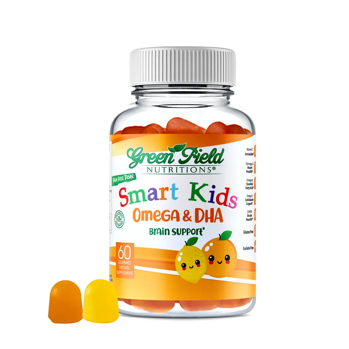 Greenfield Nutritions - Halal Omega with DHA for Kids