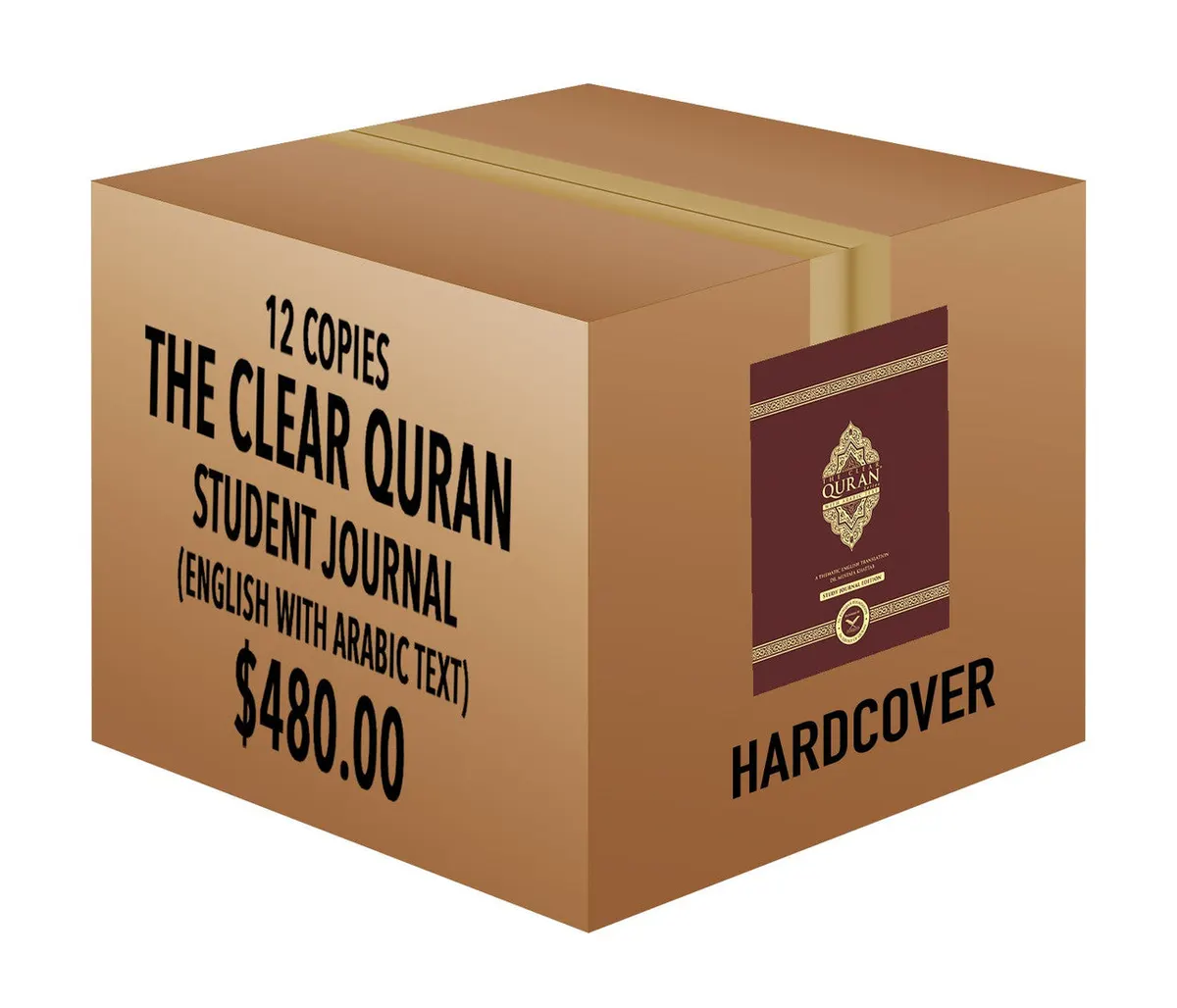 THE CLEAR QURAN® Series – Study Journal: English with Arabic | Hardcover, 12 Copies Bulk