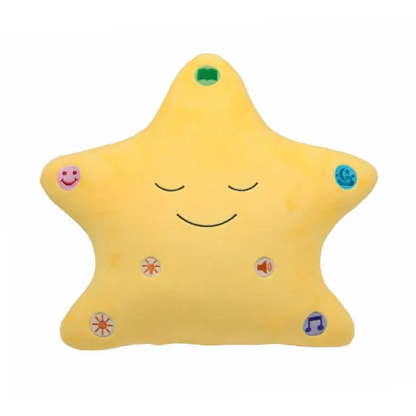My Dua’ Star Light & Sound Pillow – Yellow