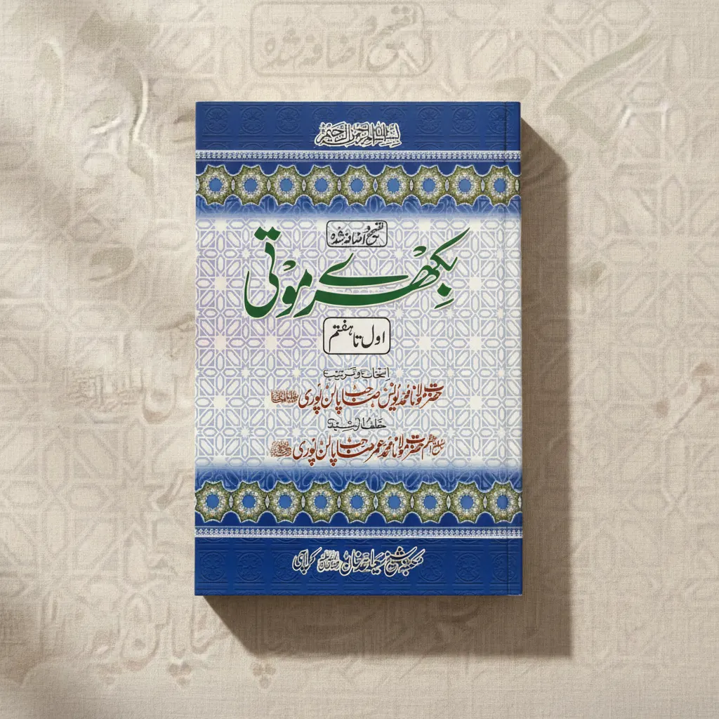 Bikhray Moti A collection of Ahadith on various subject with Tashreeh in Urdu 1 to 7 ( USED ) بکھرے موتی ( اول تا ھفتم )