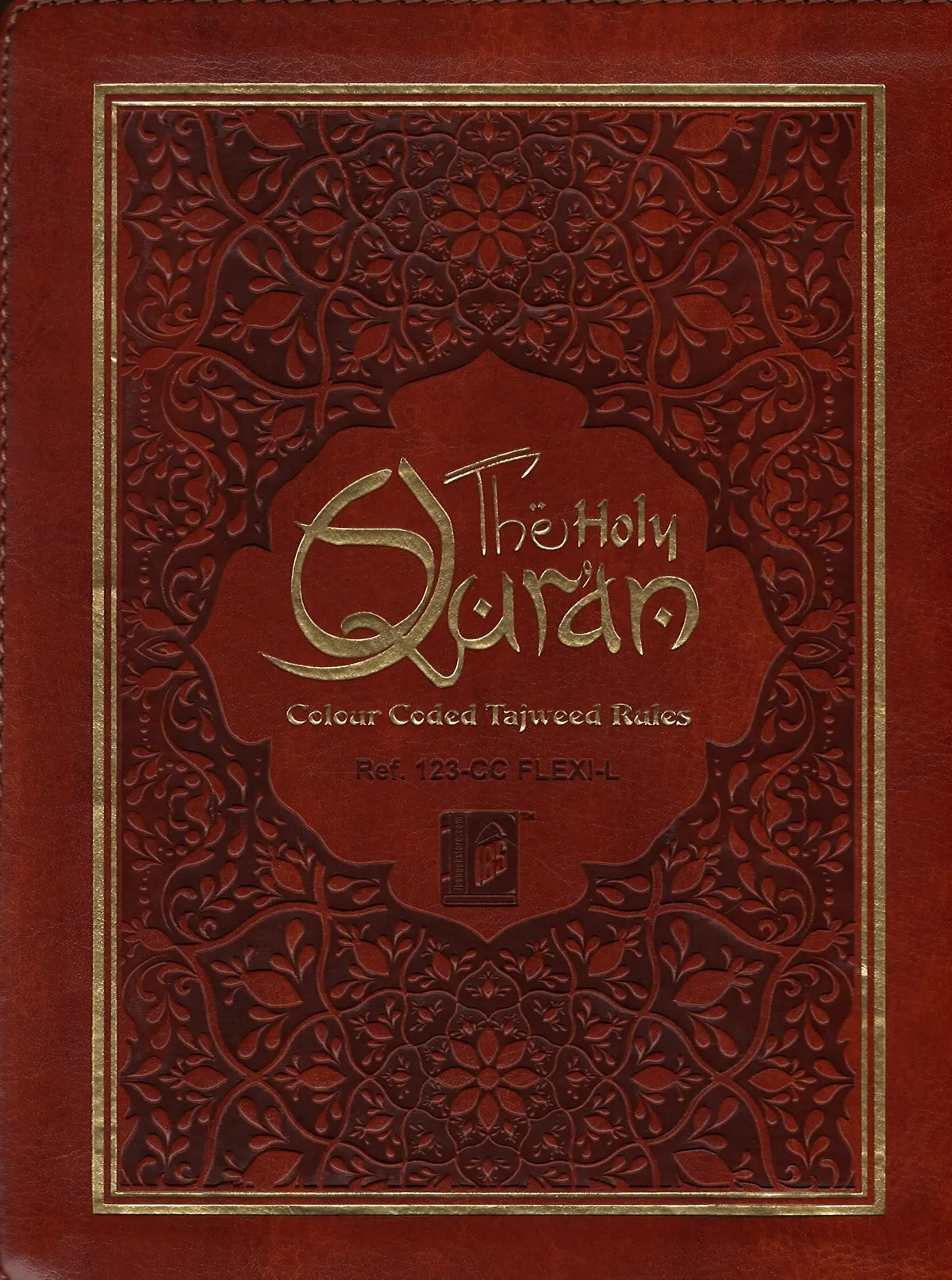 Tajweed Quran Mushaf: Majeedi, 15 Lines, Flexi Leather, Medium (Ref#123CC Flexi-L)
