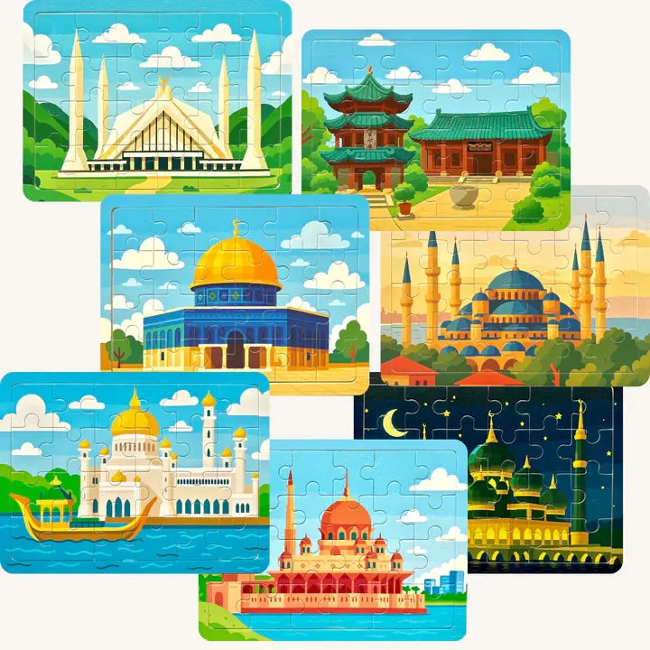 The World Mosques 24-piece puzzle