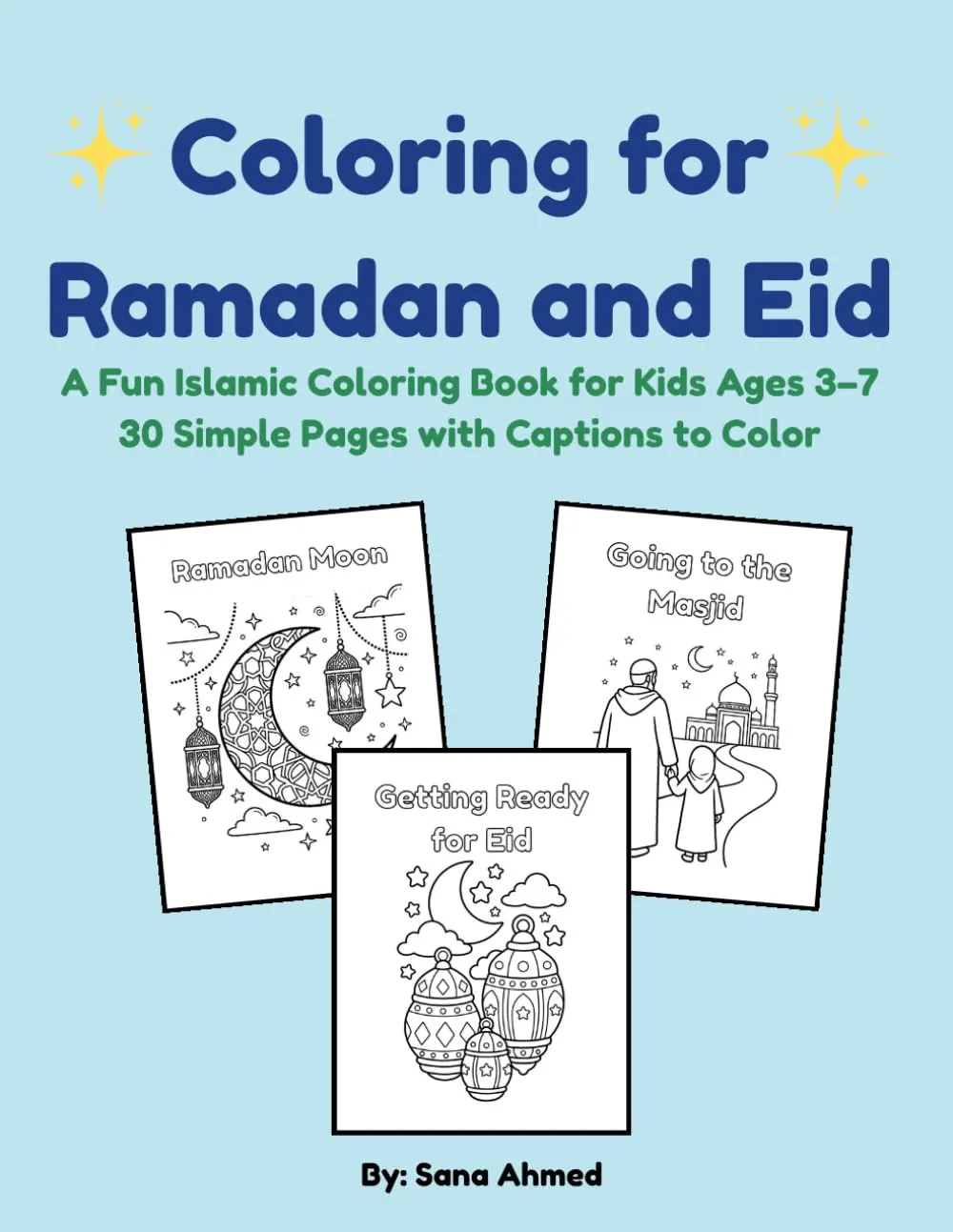 Coloring for Ramadan and Eid: A Fun Islamic Coloring Book