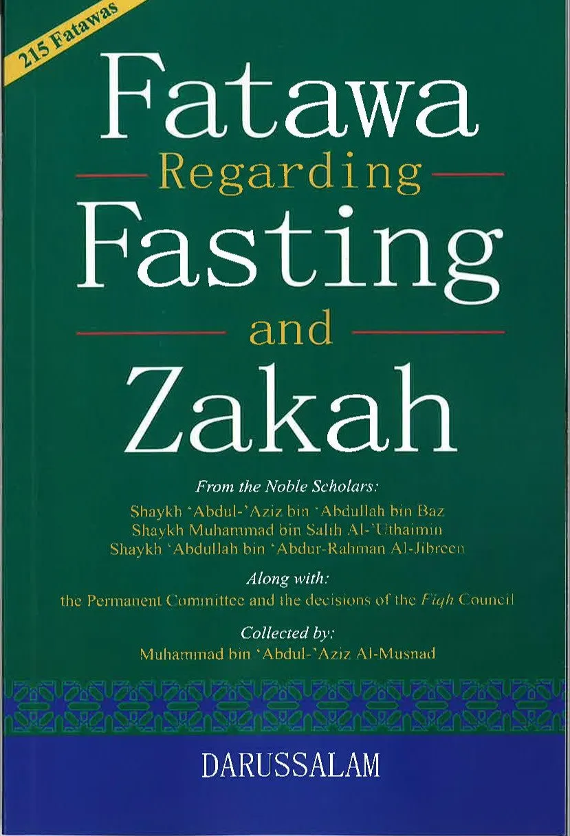 Fatawa Regarding Fasting and Zakah