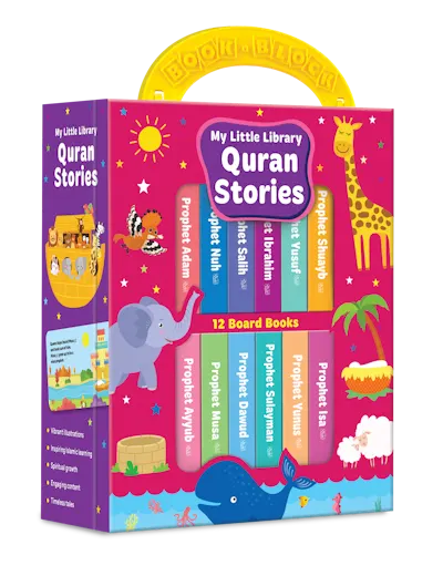 My Little Library Quran Stories (12 Board Books Set)