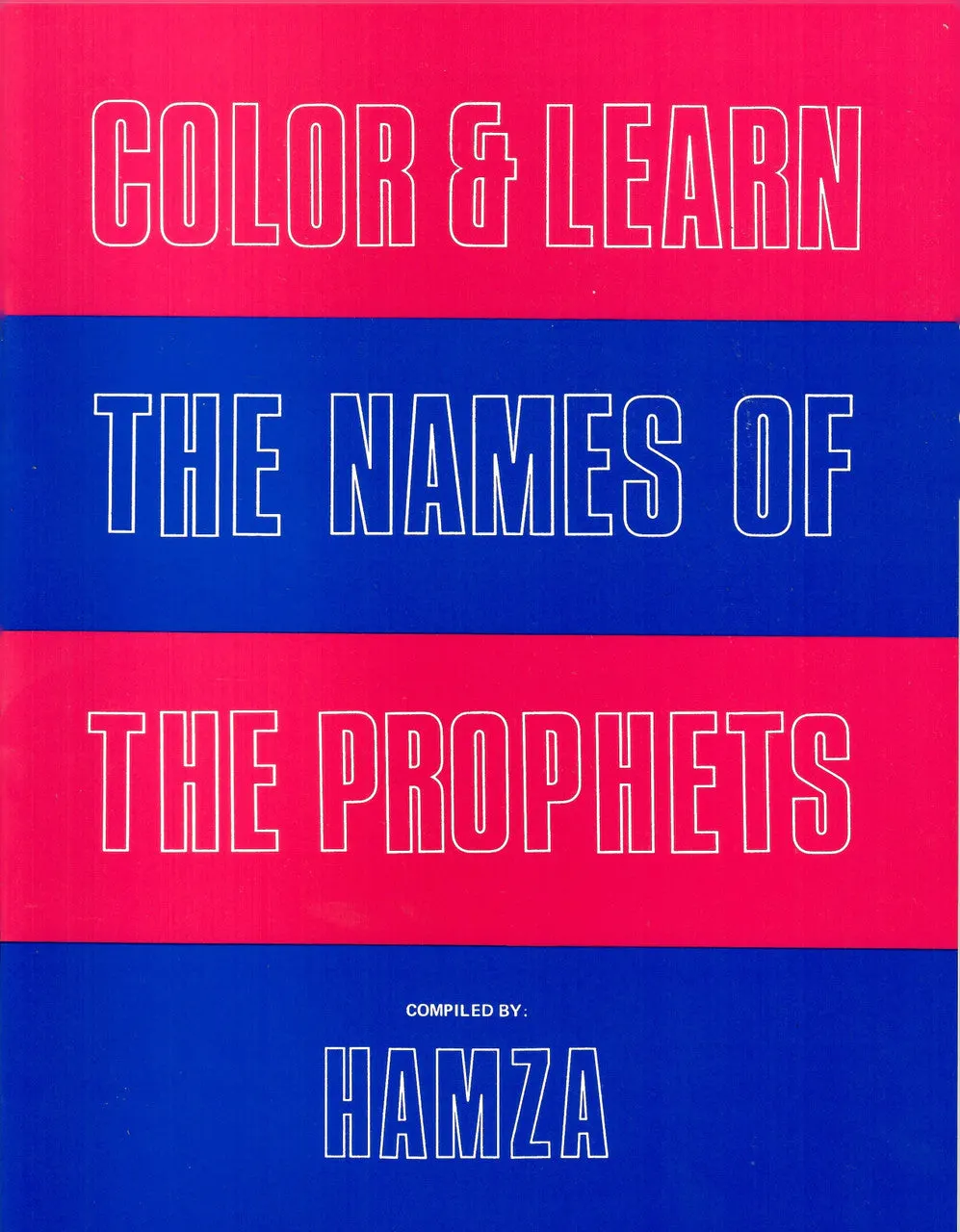 Color and Learn the Names of the Prophets