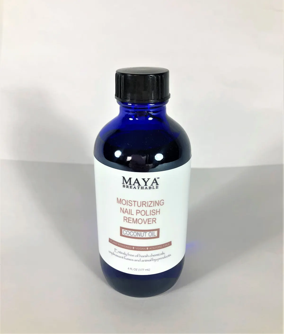 Natural Nail Polish Remover Coconut Oil 6 Fl Oz