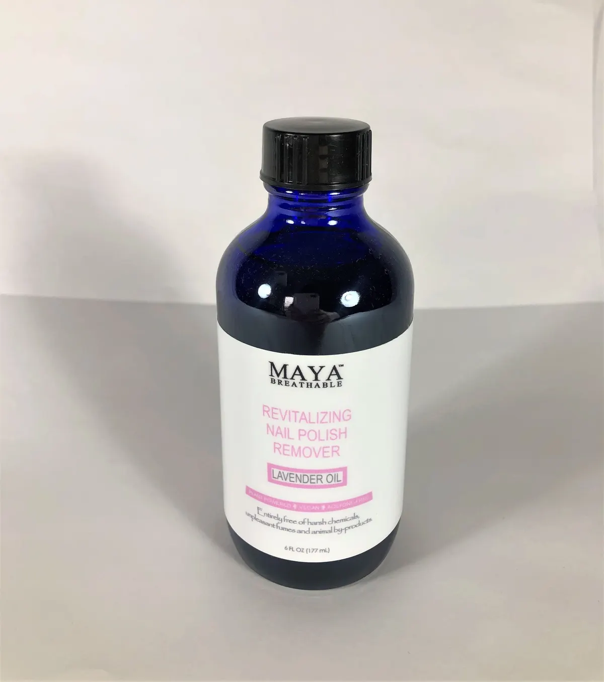 Natural Nail Polish Remover Lavender 6 Fl Oz