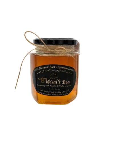 Raw unfiltered honey